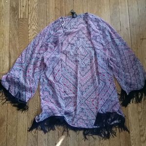 Fringe Kimono